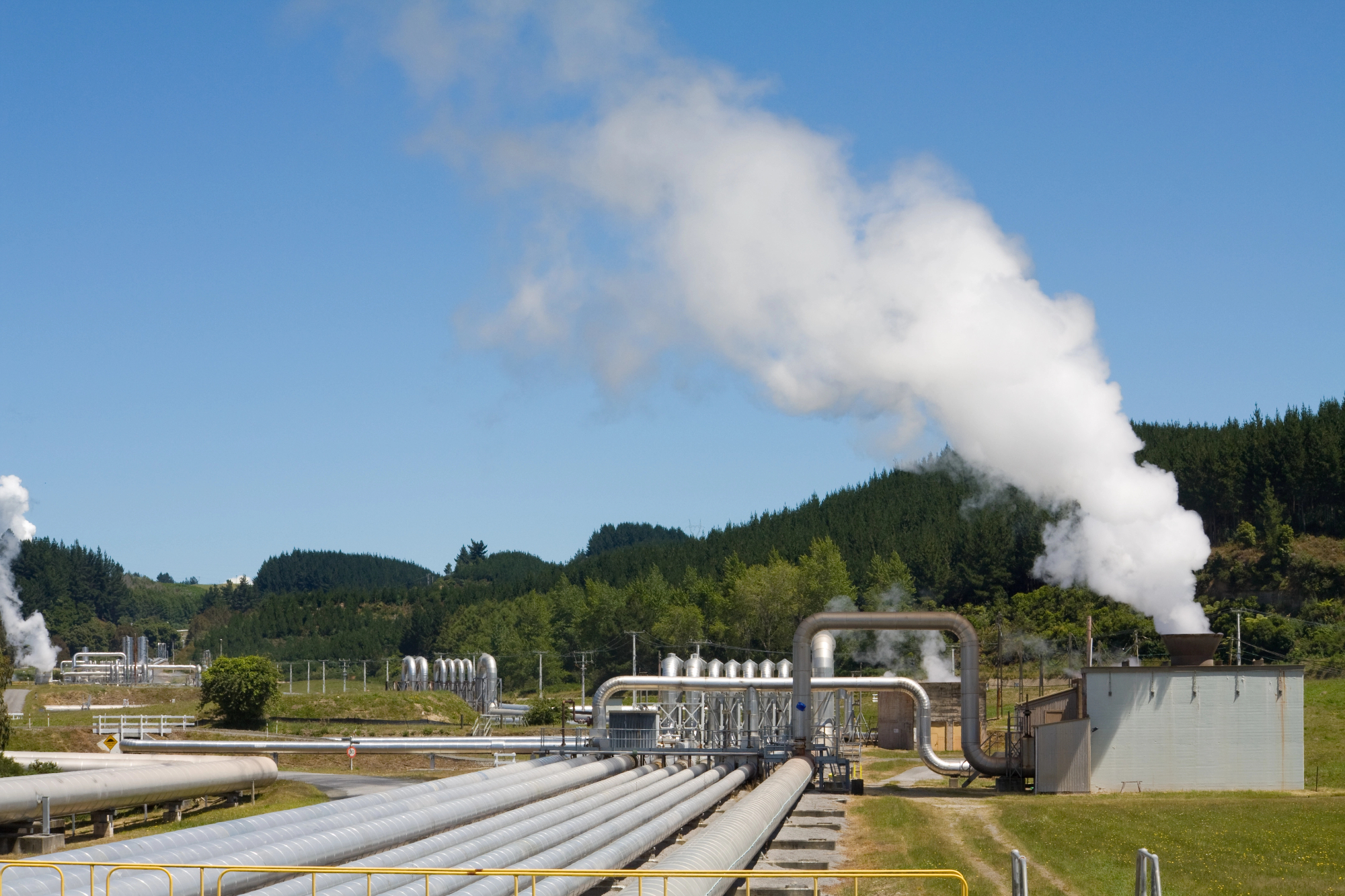 Že v samem začetku je bila geotermalna energija izbrana za toplotno črpalko